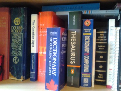 writers' bookshelf